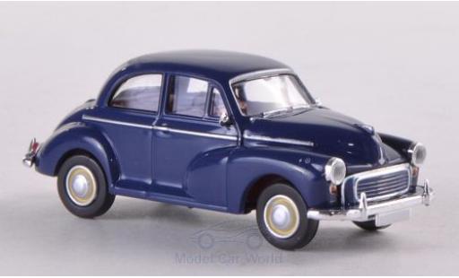 Morris Minor 1/87 Brekina blu modellino in miniatura
