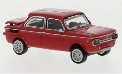 NSU TTS 1/87 Brekina rosso 1966 modellino in miniatura