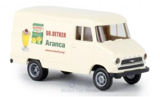 Opel Blitz 1/87 Brekina A Kasten Dr. Oetker Aranca modellino in miniatura