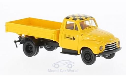 Opel Blitz 1/87 Brekina Flughafen Stuttgart Pritsche modellino in miniatura