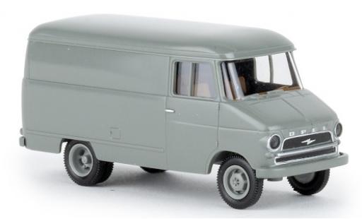 Opel Blitz 1/87 Brekina Kasten A grigio 1959 modellino in miniatura