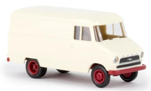 Opel Blitz 1/87 Brekina Kasten A beige 1959 modellino in miniatura