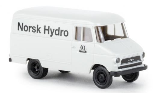 Opel Blitz 1/87 Brekina Kasten A Norsk Hydro 1959 modellino in miniatura