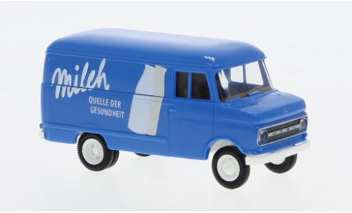 Opel Blitz 1/87 Brekina Kasten B Milch 1966 1:87 modellino in miniatura