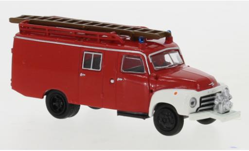 Opel Blitz 1/87 Brekina LF 8 rosso/bianco 1952 modellino in miniatura