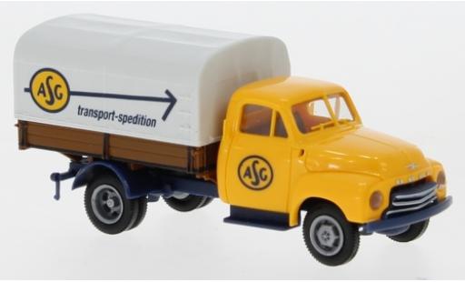 Opel Blitz 1/87 Brekina PP ASG 1952 modellino in miniatura