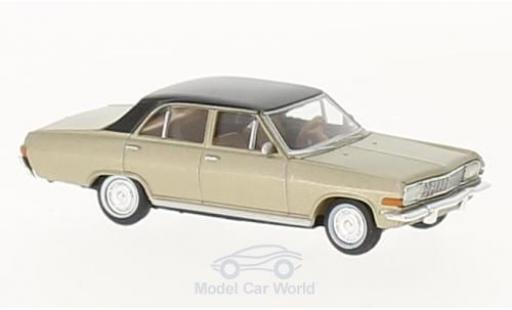 Opel Diplomat 1/87 Brekina A V8 metallico beige/nero modellino in miniatura