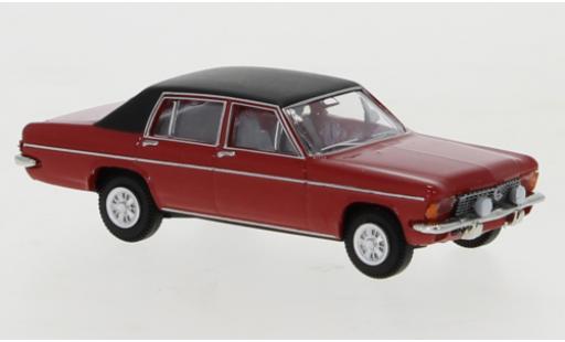 Opel Diplomat 1/87 Brekina B rosso/nero 1969 modellino in miniatura