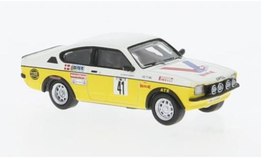 Opel Kadett 1/87 Brekina C GT/E No.41 Hunsr&uuml;ck Rallye 1979 1:87 modellino in miniatura