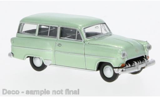 Opel Olympia 1/87 Brekina Caravan metallise grün 1954 1:87 modellino in miniatura