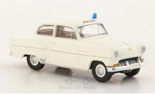 Opel Olympia 1/87 Brekina Rekord Polizei modellino in miniatura
