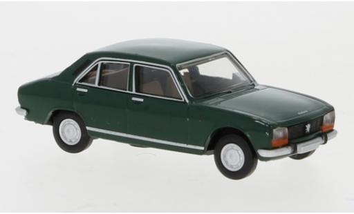 Peugeot 504 1/87 Brekina verde 1961 modellino in miniatura