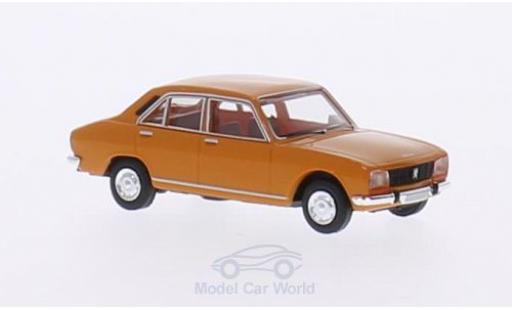 Peugeot 504 1/87 Brekina orange modellino in miniatura