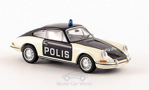 Porsche 911 1/87 Brekina Coupe Polizei (S) modellino in miniatura