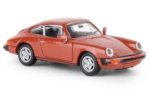 Porsche 930 1/87 Brekina 911 G metallico rosa Jägermeister 1976 TD modellino in miniatura