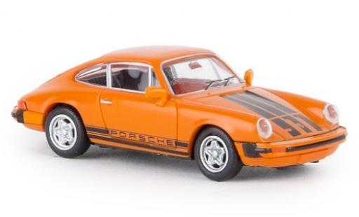 Porsche 930 1/87 Brekina 911 G orange 1976 TD modellino in miniatura