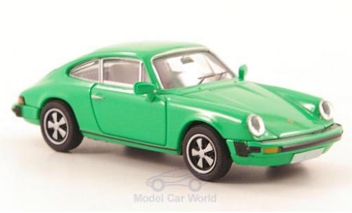 Porsche 911 1/87 Brekina (G-Reihe) verde modellino in miniatura