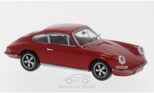 Porsche 911 1/87 Brekina rosso modellino in miniatura