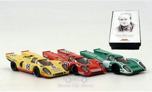 Porsche 917 1/87 Brekina K 3er-Set D.Piper modellino in miniatura