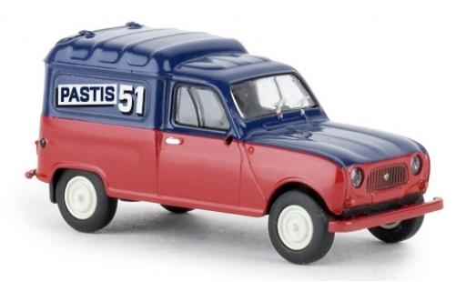 Renault 4 1/87 Brekina R Fourgonnette Partis 51 1961 modellino in miniatura