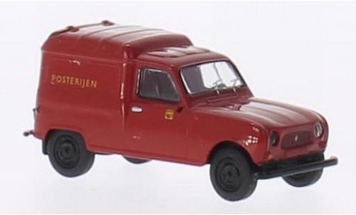 Renault 4 1/87 Brekina R Fourgonnette Posterijen (NL) modellino in miniatura