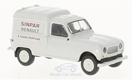 Renault 4 L 1/87 Brekina R Fourgonnette Sinpar- modellino in miniatura