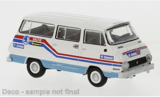 Skoda 1203 1/87 Brekina Bus Rallye Team 1969 modellino in miniatura