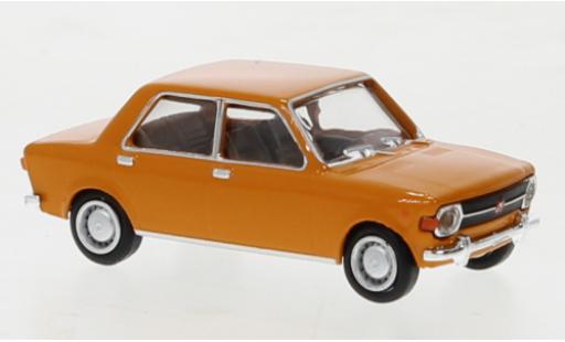 Fiat 128 1/87 Brekina Starline orange 1969 modellino in miniatura