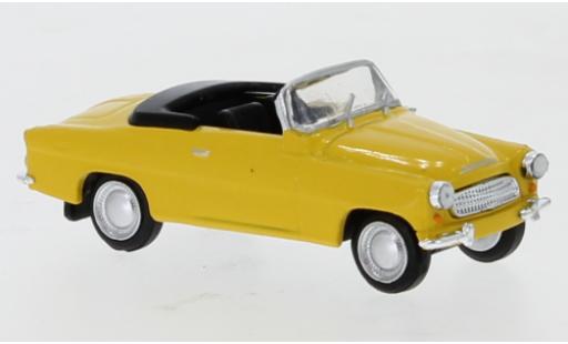 Skoda Felicia 1/87 Brekina giallo 1959 modellino in miniatura
