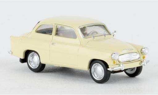 Skoda Octavia 1/87 Brekina beige 1960 modellino in miniatura