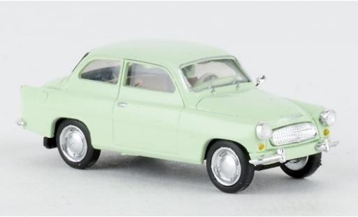 Skoda Octavia 1/87 Brekina verde 1960 modellino in miniatura