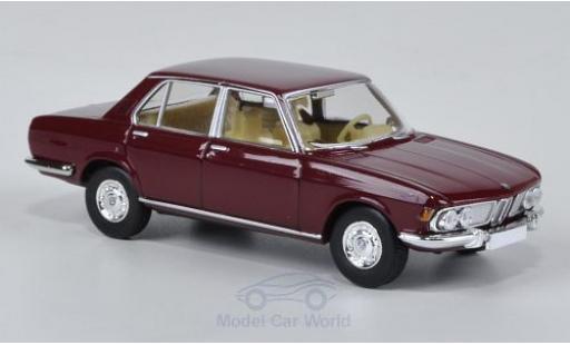 Bmw 2500 1/87 Brekina rosso modellino in miniatura