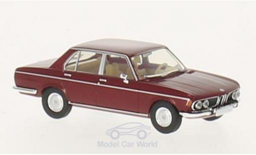 Bmw 3.0 S 1/87 Brekina Si metallico rosso modellino in miniatura