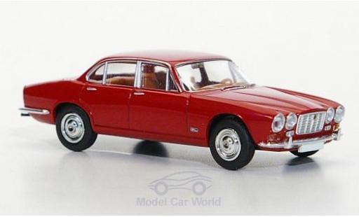 Jaguar XJ 6 1/87 Brekina 6 rosso modellino in miniatura