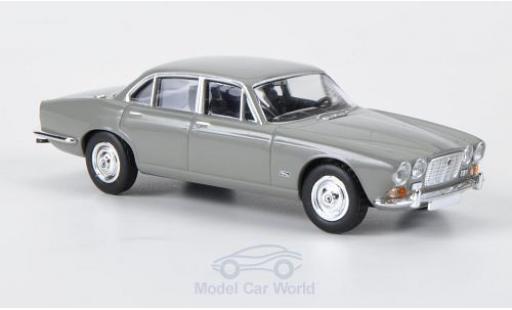 Jaguar XJ 6 1/87 Brekina 6 grigio modellino in miniatura