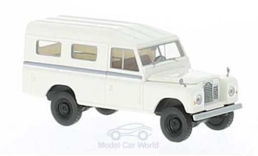 Land Rover 109 1/18 Brekina bianco modellino in miniatura