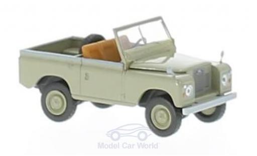Land Rover 88 1/18 Brekina grigio modellino in miniatura