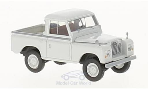 Land Rover 88 1/18 Brekina grigio geschlossen modellino in miniatura