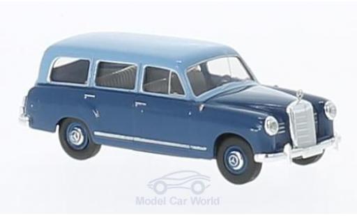 Mercedes 180 1/87 Brekina Kombi blu/blu modellino in miniatura