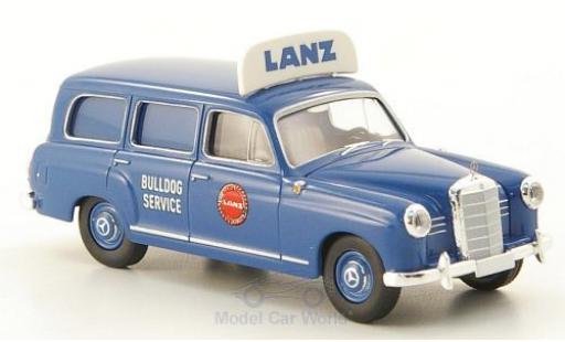 Mercedes 180 1/87 Brekina Kombi Lanz Billdog-Service modellino in miniatura