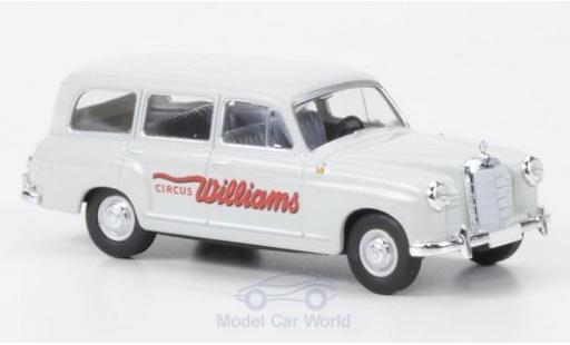 Mercedes 180 1/87 Brekina Kombi (W120) Circus Williams modellino in miniatura