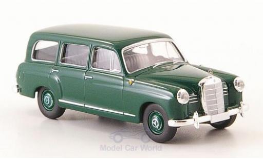 Mercedes 180 1/87 Brekina Kombi (W120) verde 1955 modellino in miniatura