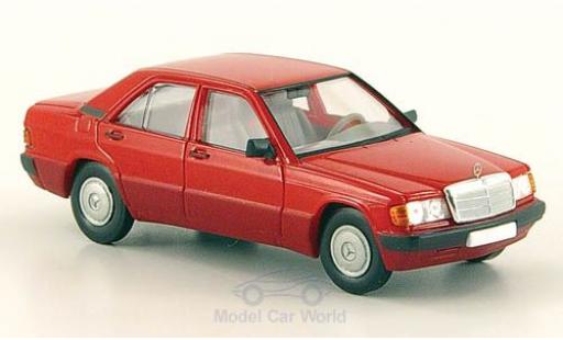 Mercedes 190 E 1/87 Brekina E (W201) rosso 1988 modellino in miniatura