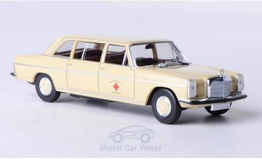 Mercedes 220 1/87 Brekina Lang DRK-Blutspendezentrale modellino in miniatura