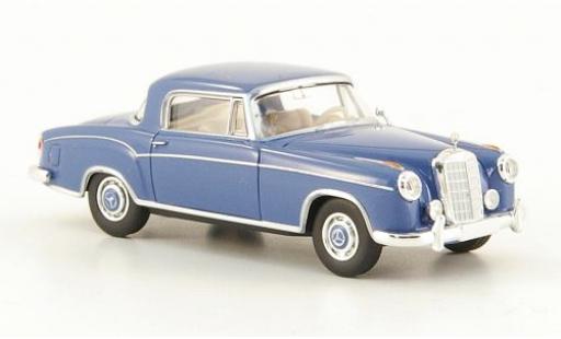 Mercedes 220 1/87 Brekina S Coupe (W180 II) blu modellino in miniatura