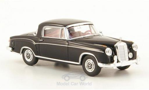 Mercedes 220 1/87 Brekina S Coupe (W180 II) nero modellino in miniatura