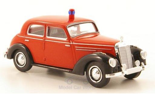 Mercedes 220 1/87 Brekina (W187) Feuerwehr modellino in miniatura