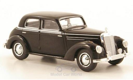 Mercedes 220 1/87 Brekina (W187) nero Taxi modellino in miniatura