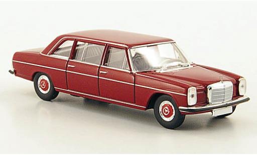 Mercedes 220 1/87 Brekina D lang (V115) rosso 1970 ohne Vitrine modellino in miniatura