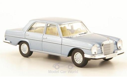 Mercedes 280 SE 1/87 Brekina SE 3.5 (W108) metallico blu modellino in miniatura